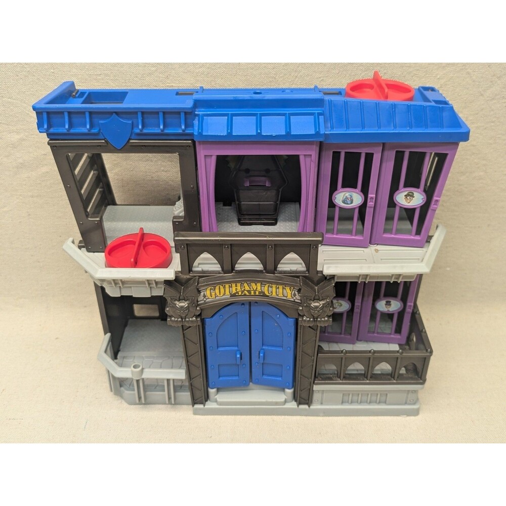 Mattel 2012 Imaginext DC Super Friends Gotham City Jail Playset